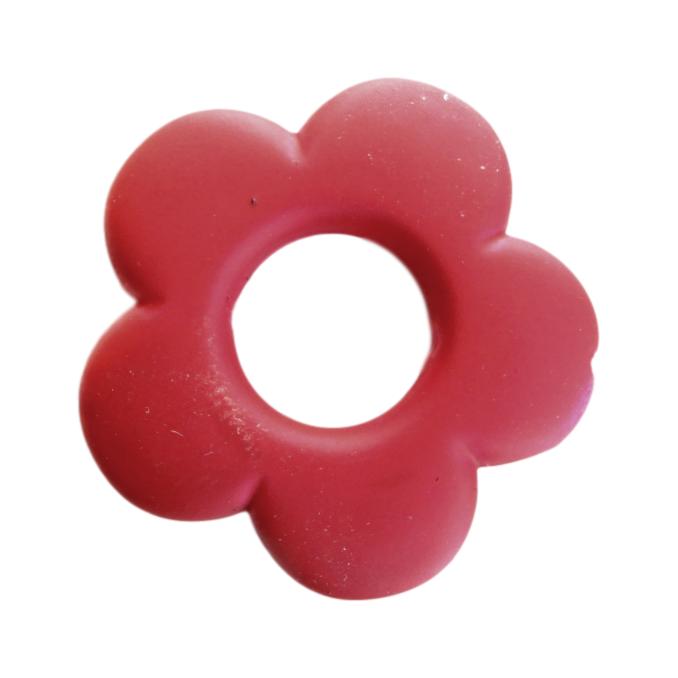 Fleur 34 mm Satin fuchsia