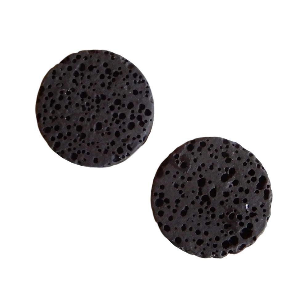 Rond plat 20 mm Noir