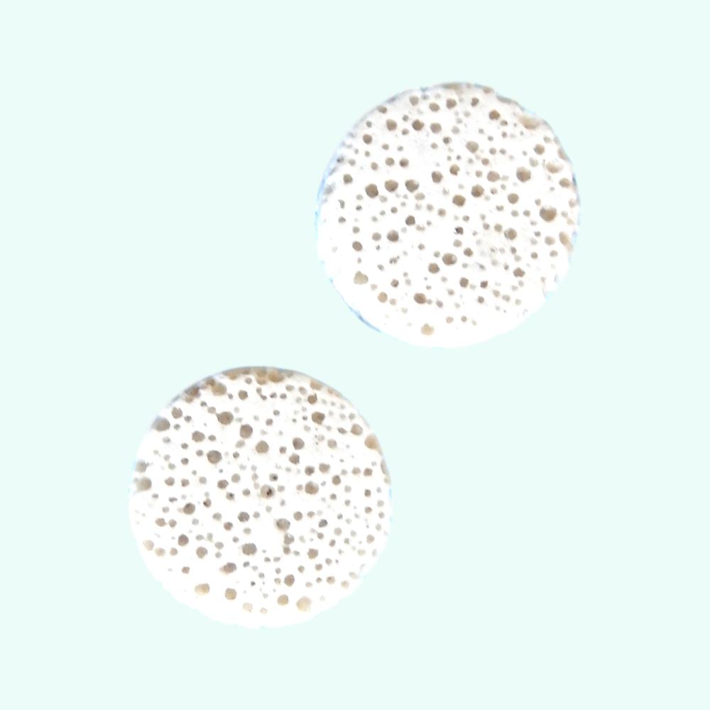 Rond plat 20 mm Beige