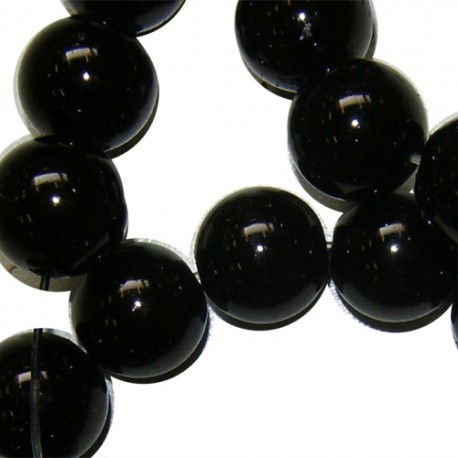 Boule 12 mm Noir