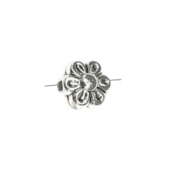 Fleur 7 mm Rhodium