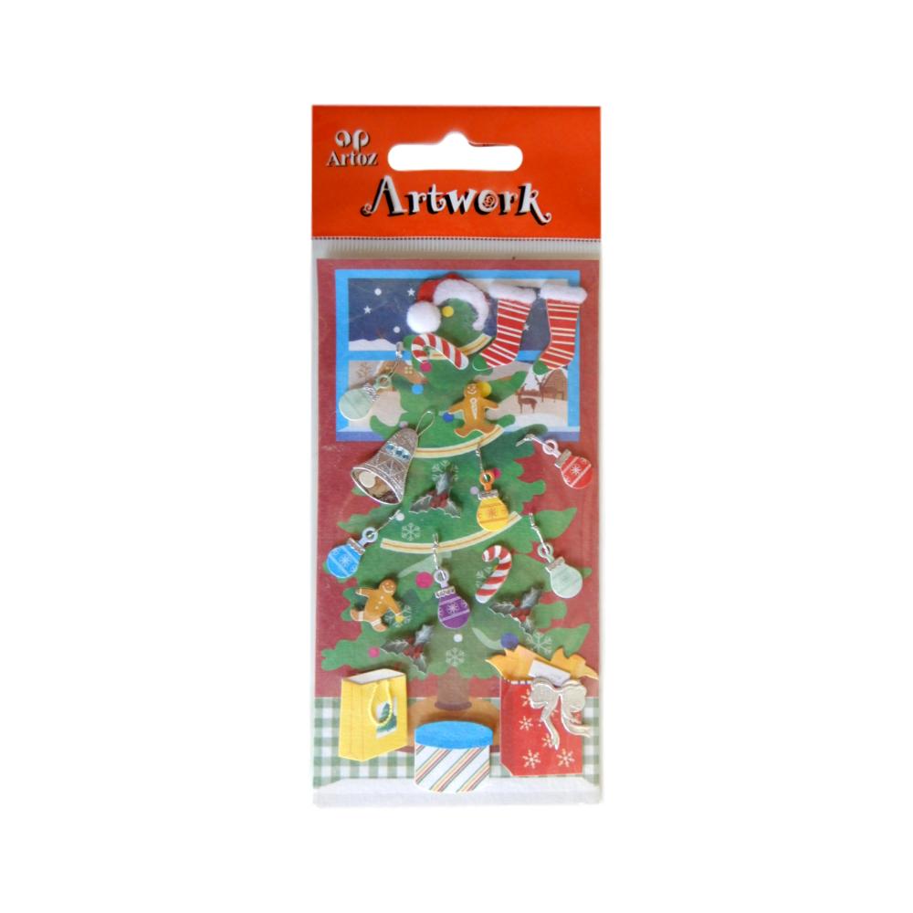 Stickers 3D Décors de Noël