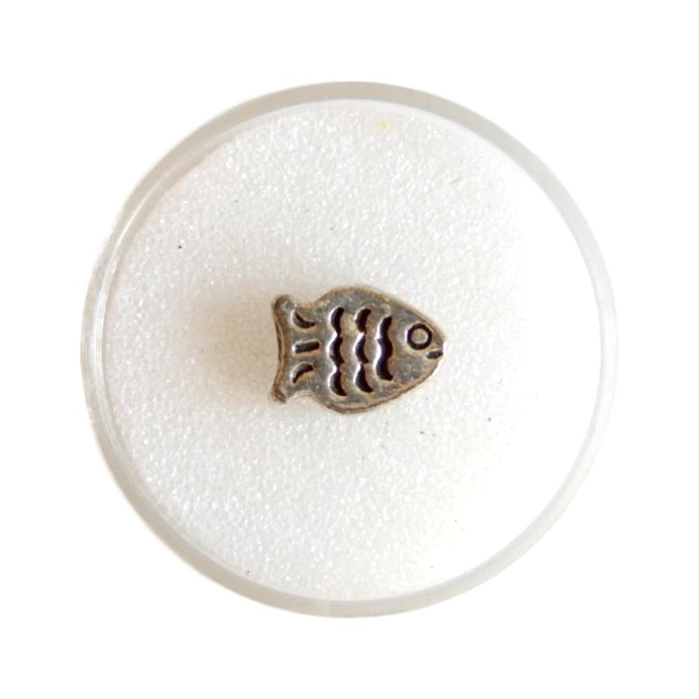 Poisson 14 mm Vieil argent