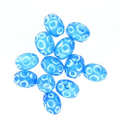 Olive 15 mm Bleu