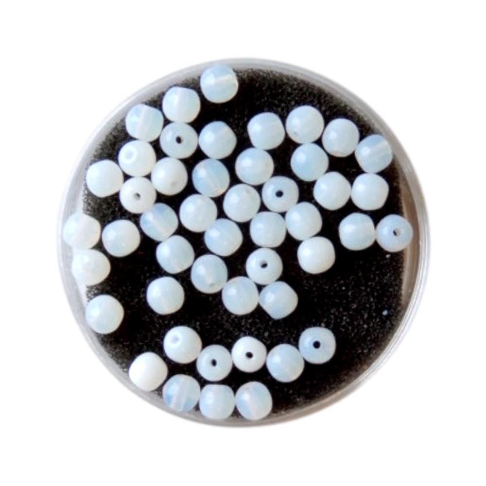 Boule 4 mm Blanc