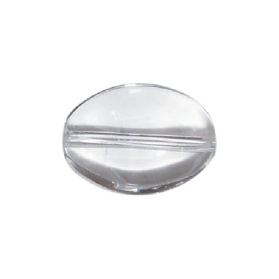 Ovale plat 36 mm Cristal