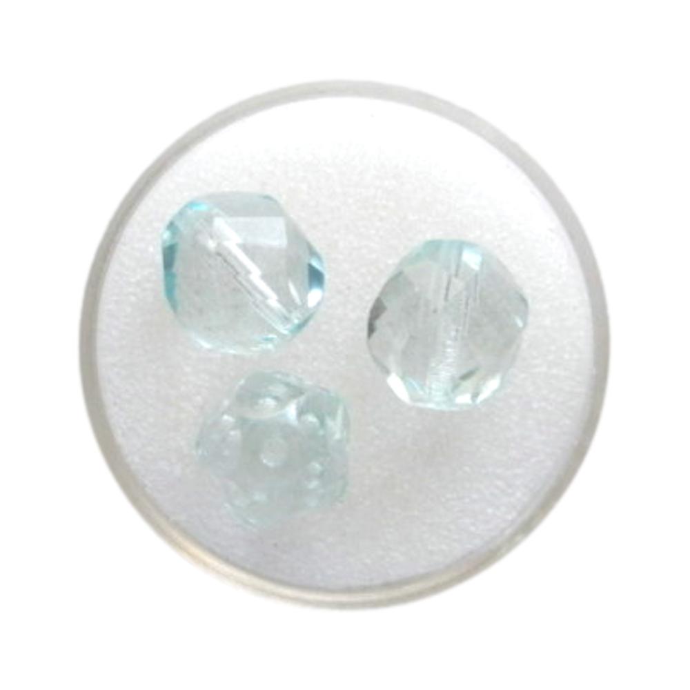 Boule torsadée 12 mm Bleu clair