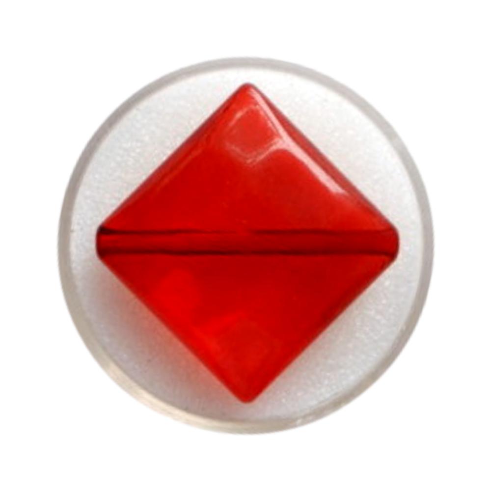 Carré plat 25 mm Rouge