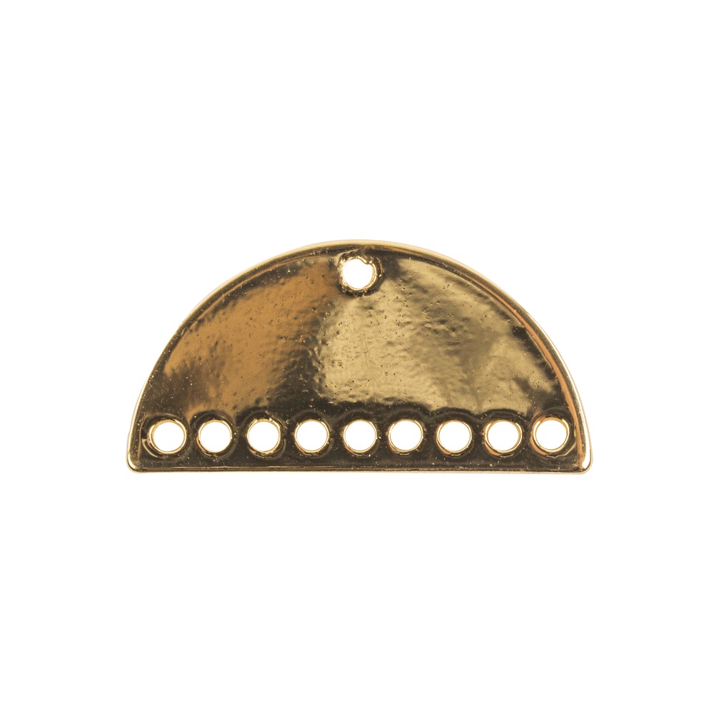 Pendentif multi-trous Doré