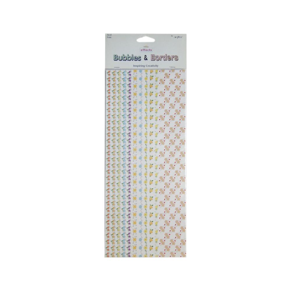 Bulles et bordures Fleurs