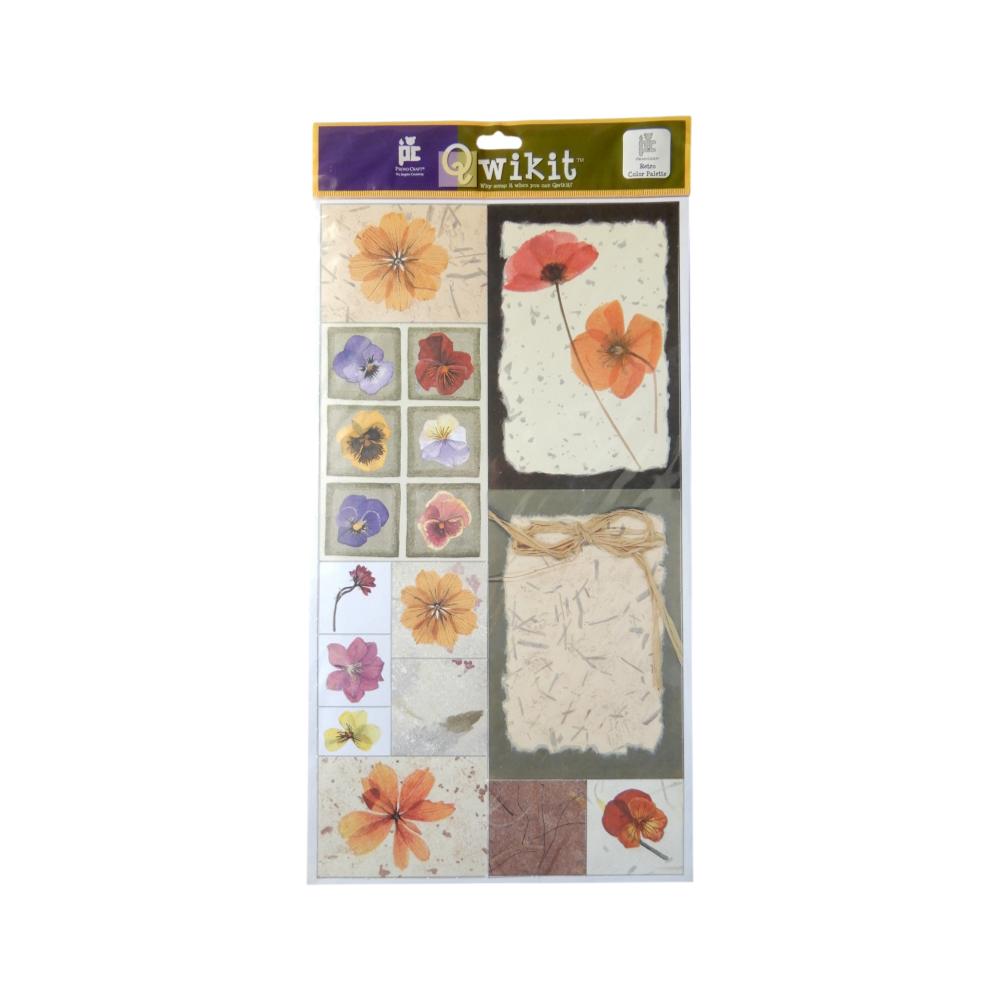 Qwikit Designer Blocks Pressed Flora