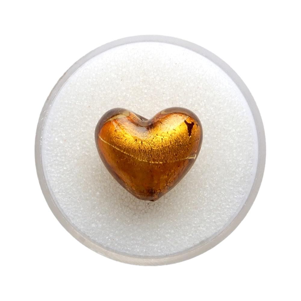 Coeur 18 mm Topaze