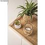 Rotin tressé, naturel, 35x60cm, rouleau 1pce, naturePlaques en bois 7,5-10,5 cm ø (copie)